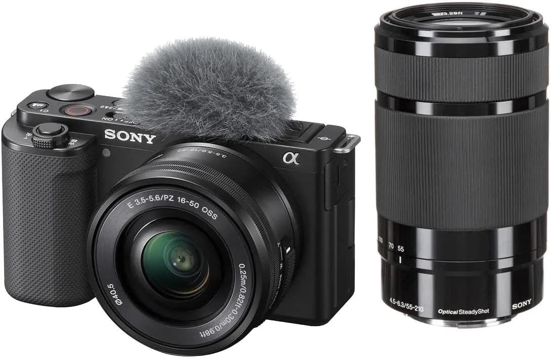 Sony Alpha Zv-e10 - Aps-c Interchangeable Lens Mirrorless Vlog Camera - Black 2