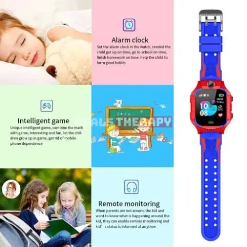Model Z6 GPS Smartwatch - Red & Black 5