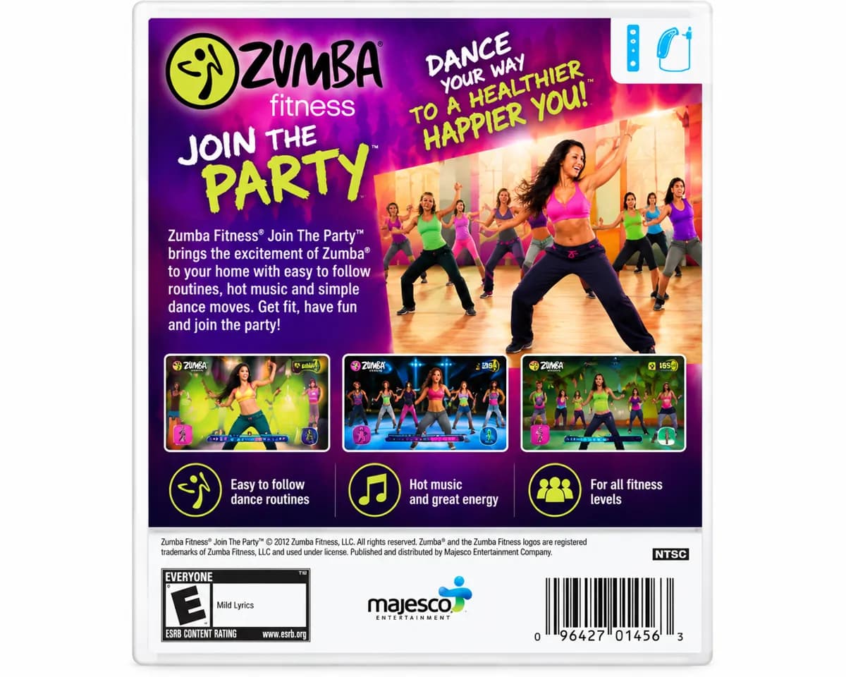 Zumba Fitness – Join The Party – Nintendo Wii – NTSC 4