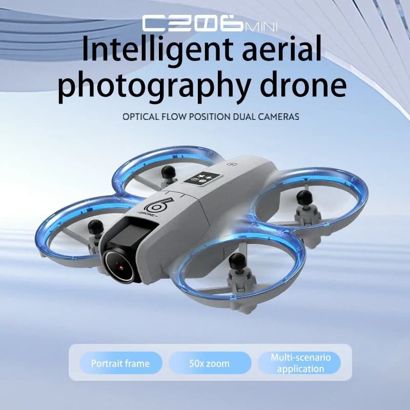 CZ06 Mini 4K Dual Camera Wi-Fi FPV 360° Flip Drone 2