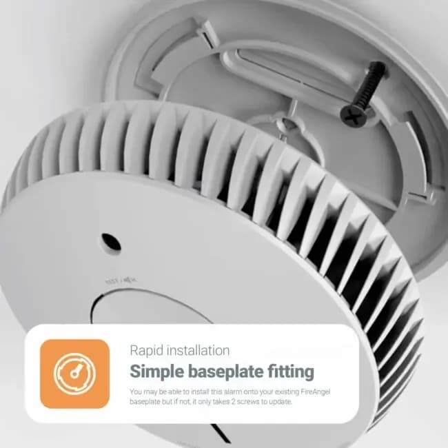Smoke Detector Fire Alarm Optical Sensor 3