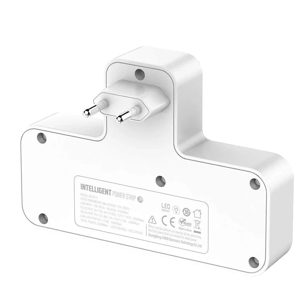 LDNIO SC2311 Portable Extension Power Socket 4