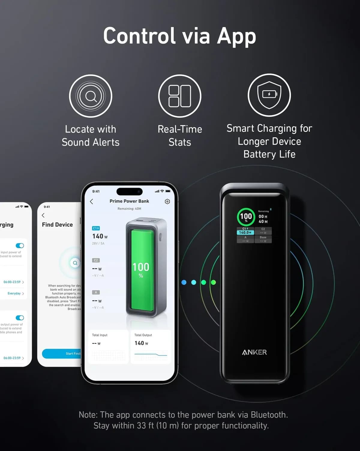 Anker Prime A1340 27650mAh 250W Power Bank Black 3