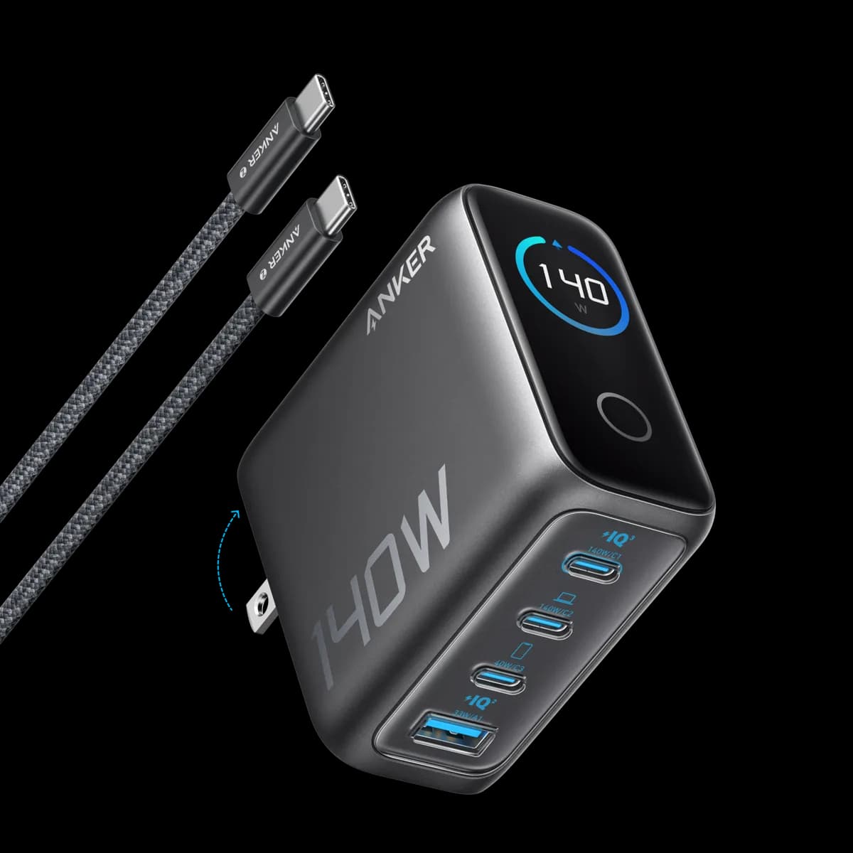 Anker Zolo 140W 4-Port GaN Charger