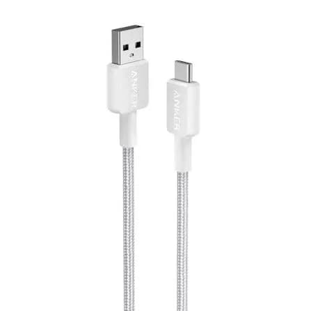Anker 322USB-C Cable 3ft white 6