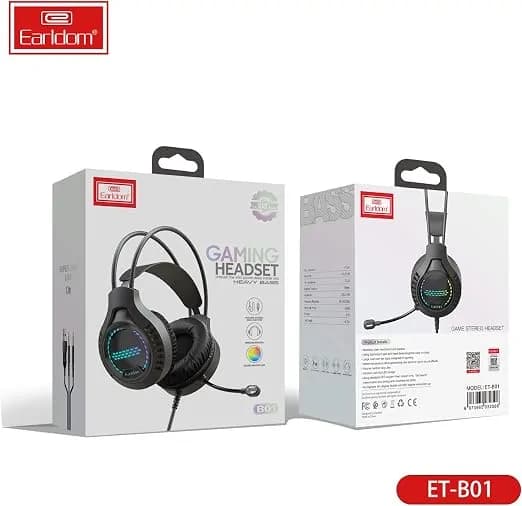 Earldom ET-B01 Wired Game headset - Black 2