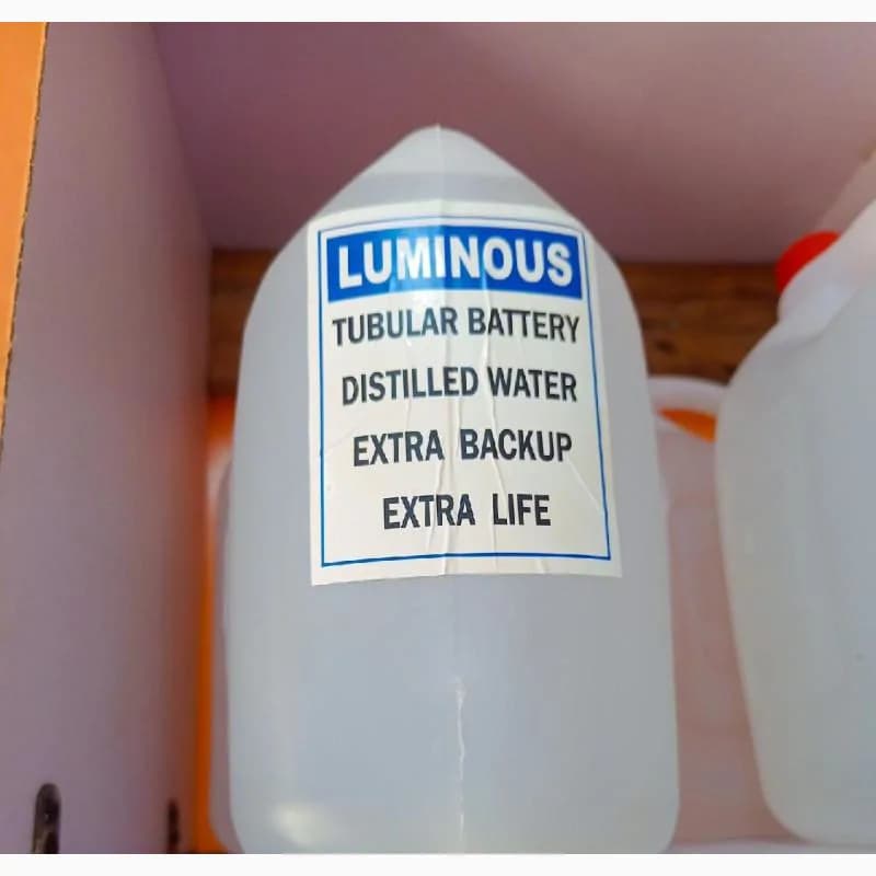 Luminous 25 Litres Distilled Water for Inverter Battery 3