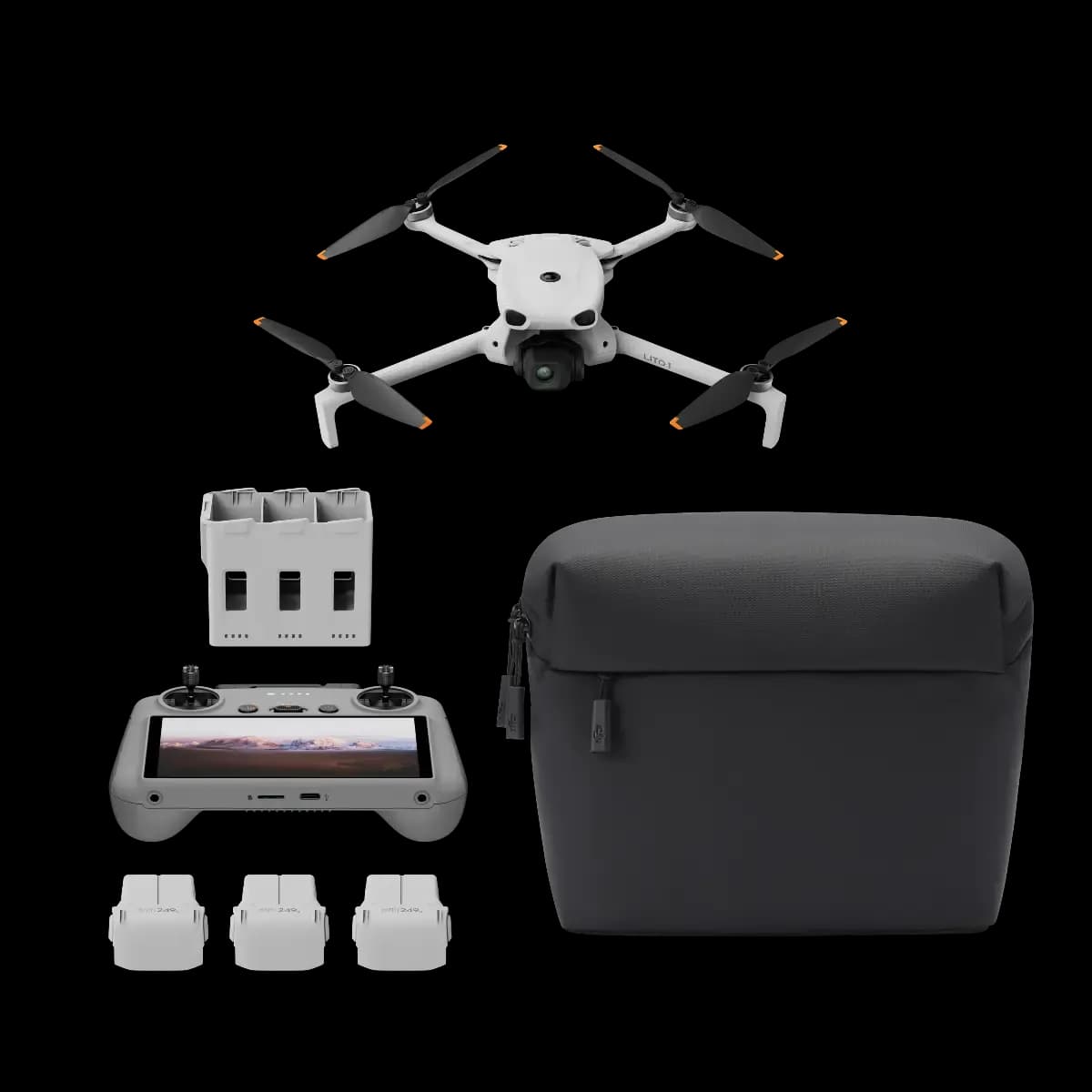 DJI Lito X1 Drone With DJI RC 2 Controller Professional 4K Camera GPS Foldable Drone 4