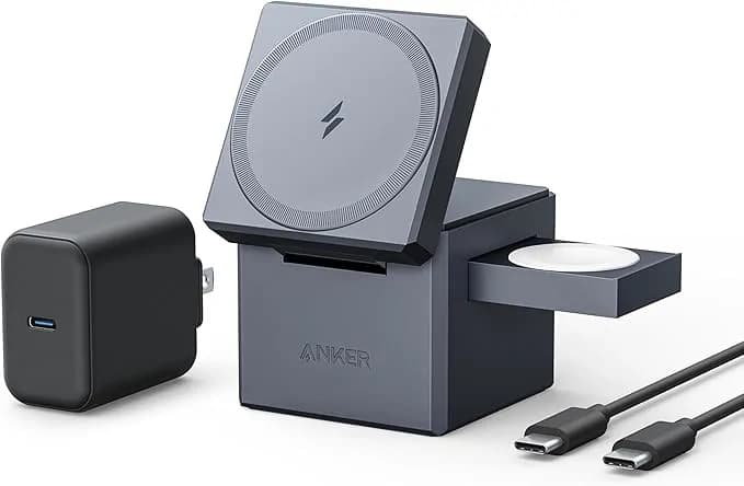 Anker Magsafe Charger Stand- IPhone 16 Wireless Charger 3