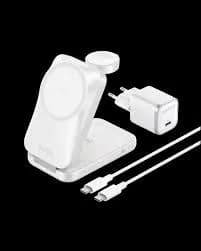 Anker Prime Foldable Magsafe Charger, 25w Qi2.2  3-in-1 4