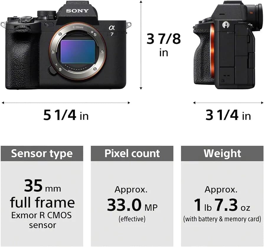 Sony a7iv body only