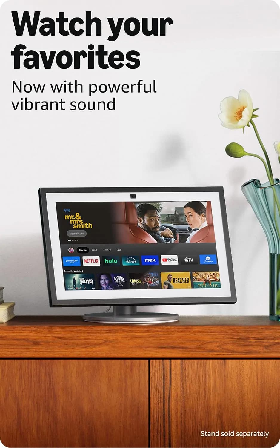 Amazon Echo Show 15 Full HD 15.6 Inch Smart Display 7