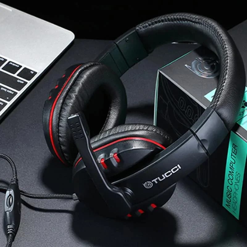 Tucci Usb Super Bass Gaming Headset For Computer