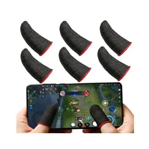Mobile Game Controller Breathable Thumb Finger Sleeves 2