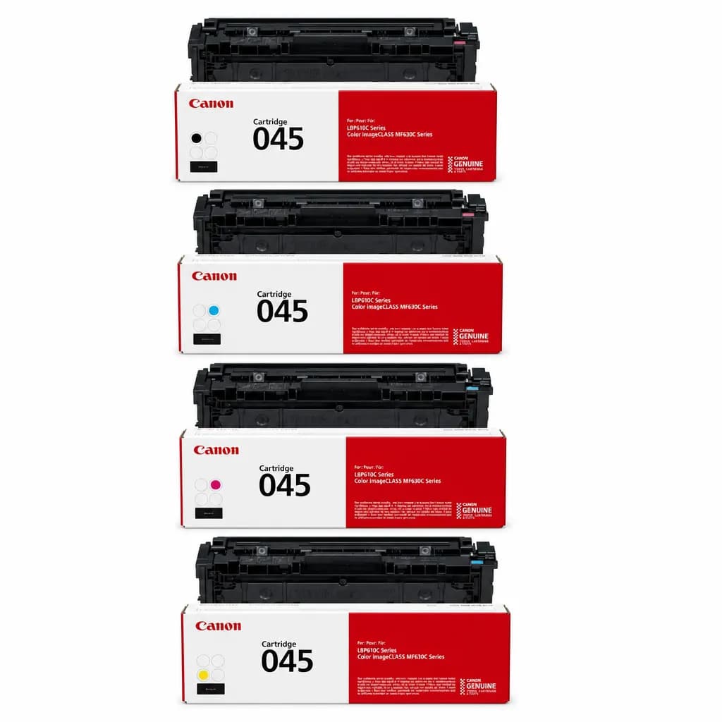 Canon Toner Cartridges - 045 - CMYK Set