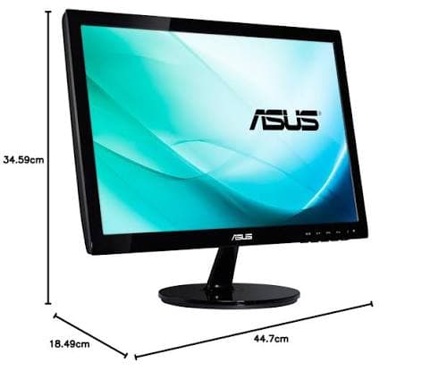 Asus VS197DE 18.5 Inch Widescreen LED Monitor 3