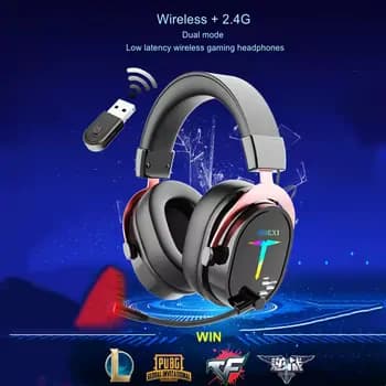 UHM G1000 2.4g Wireless Gaming Headset For Pc Ps4 Ps5 Phoneheadphone With Surround Mic 3
