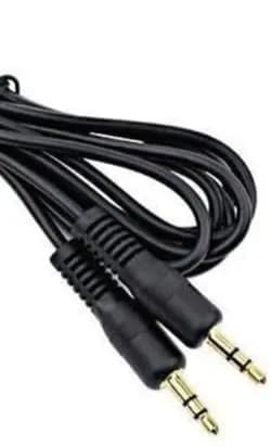 Electronic Master 1.5m Shielded 3.5mm Stereo Audio Cable 3