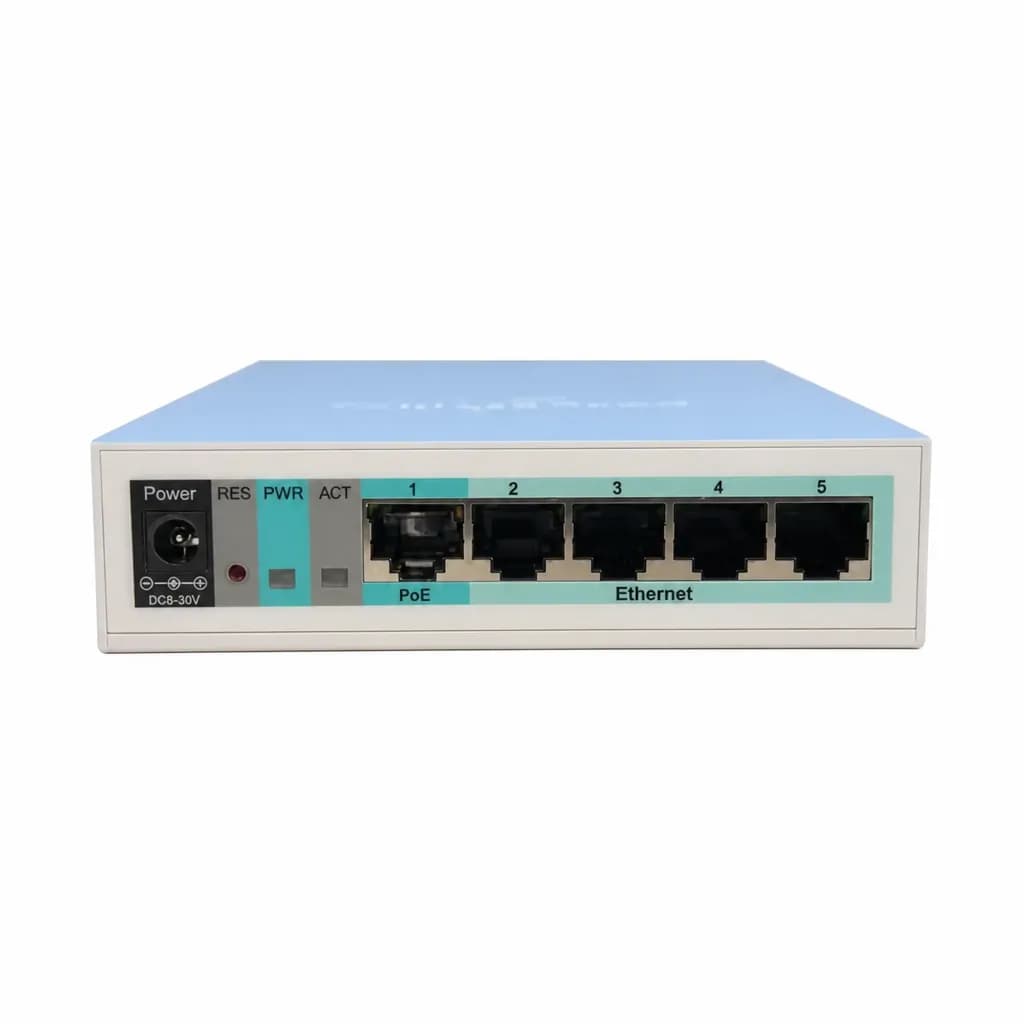 MikroTik RB260GS CSS106-5G-1S 5-Port Gigabit Smart Switch