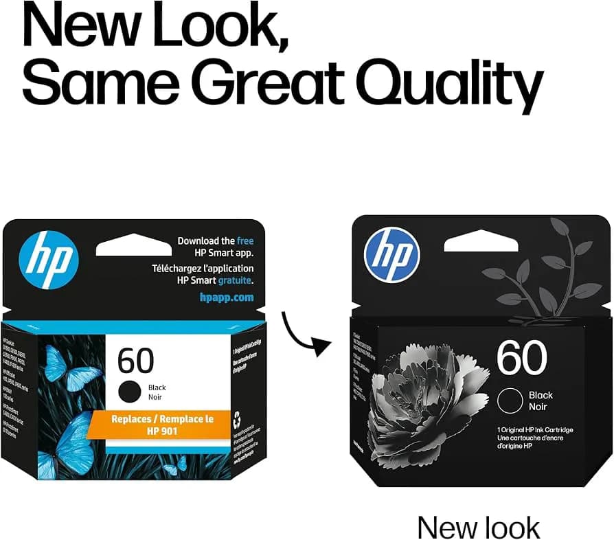 HP 60 Advantage Black Printer Ink Cartridge 8