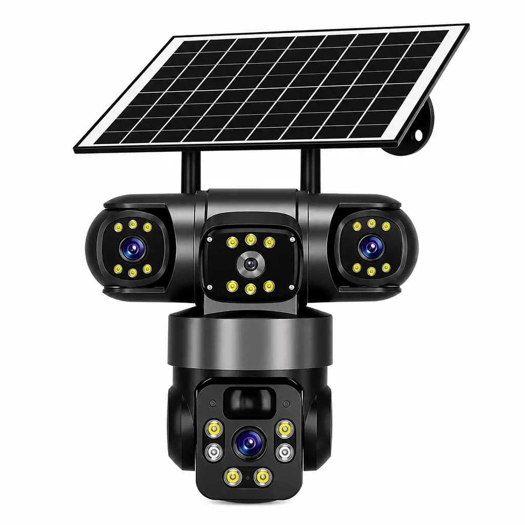 T30 Intelligent Solar PTZ Camera – Triple Lens - 9MP Ultra HD