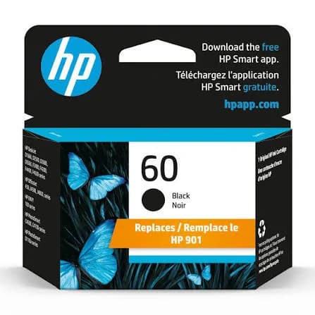 HP 60 Advantage Black Printer Ink Cartridge 3