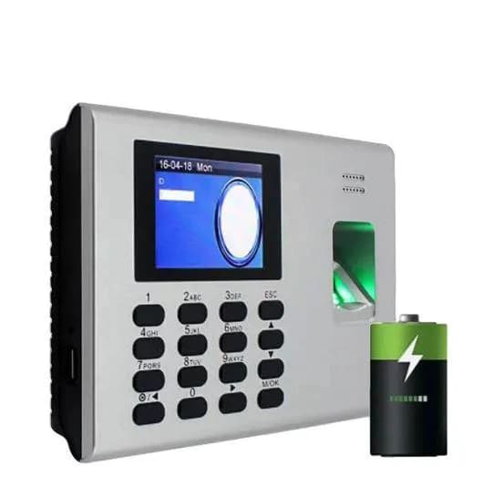 ZKTeco Biometric Fingerprint Time Attendance Machine with Inbuilt Battery 3
