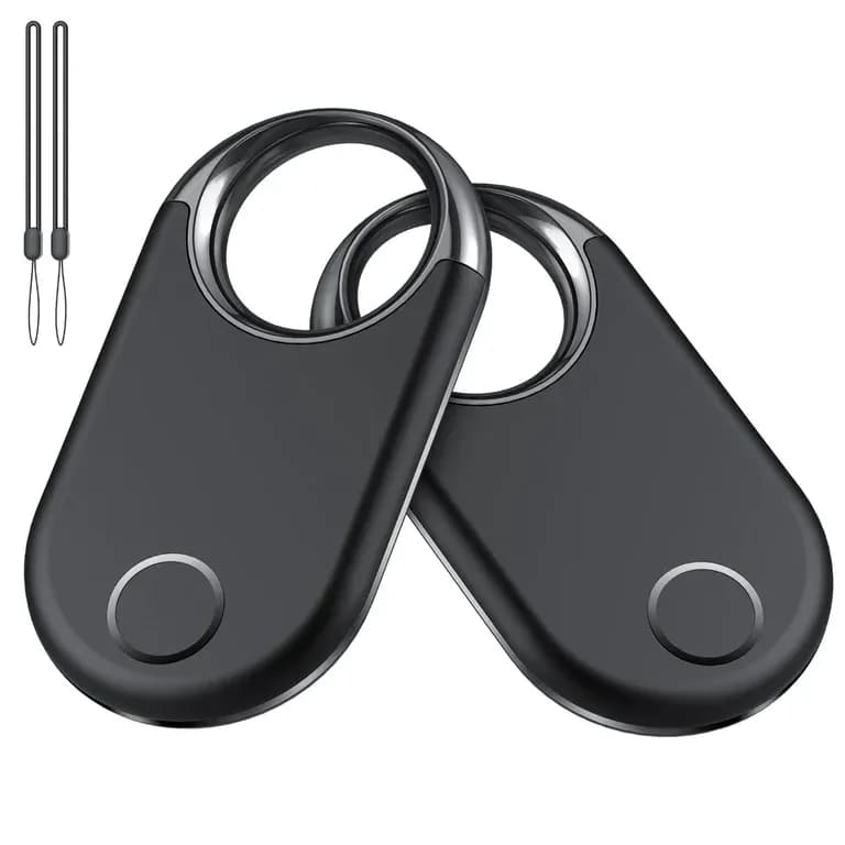 Black Smart Tracker for Apple Find My Luggage and Keys 2
