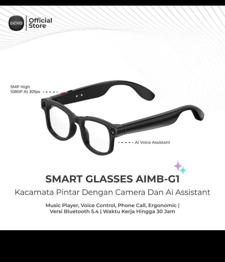 G1 Smart Ai Glass Fashionable Video Camera Ai Photo Translation Glass Object Recogn 4