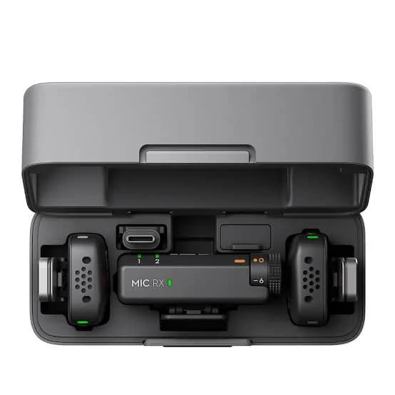 DJI Mic Mini 2S ( 2 TX+ 1 RX + Charging Case) 4
