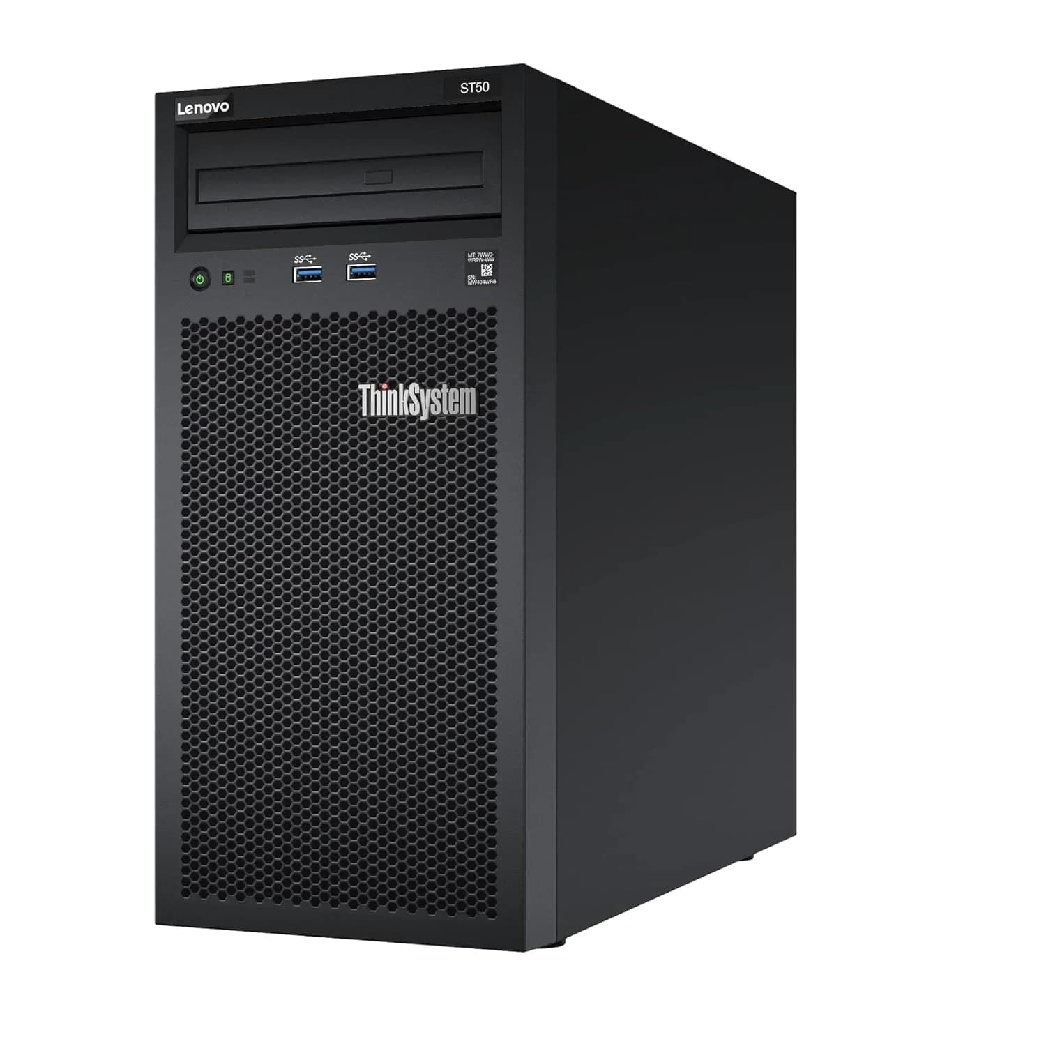 Lenovo St50 V2 Tower Server Intel Xeon E-2324g 2tb Hdd(2x1tb Sata) 2