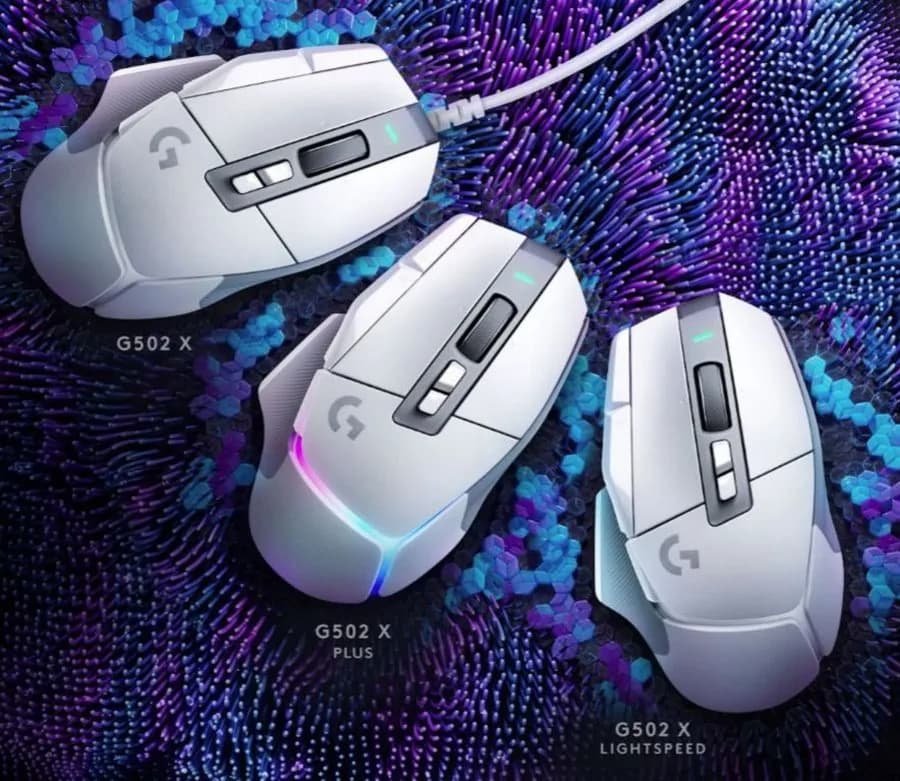 Logitech G502 X Plus-lightspeed Wireless Rgb Gaming Mouse - White & Grey 4