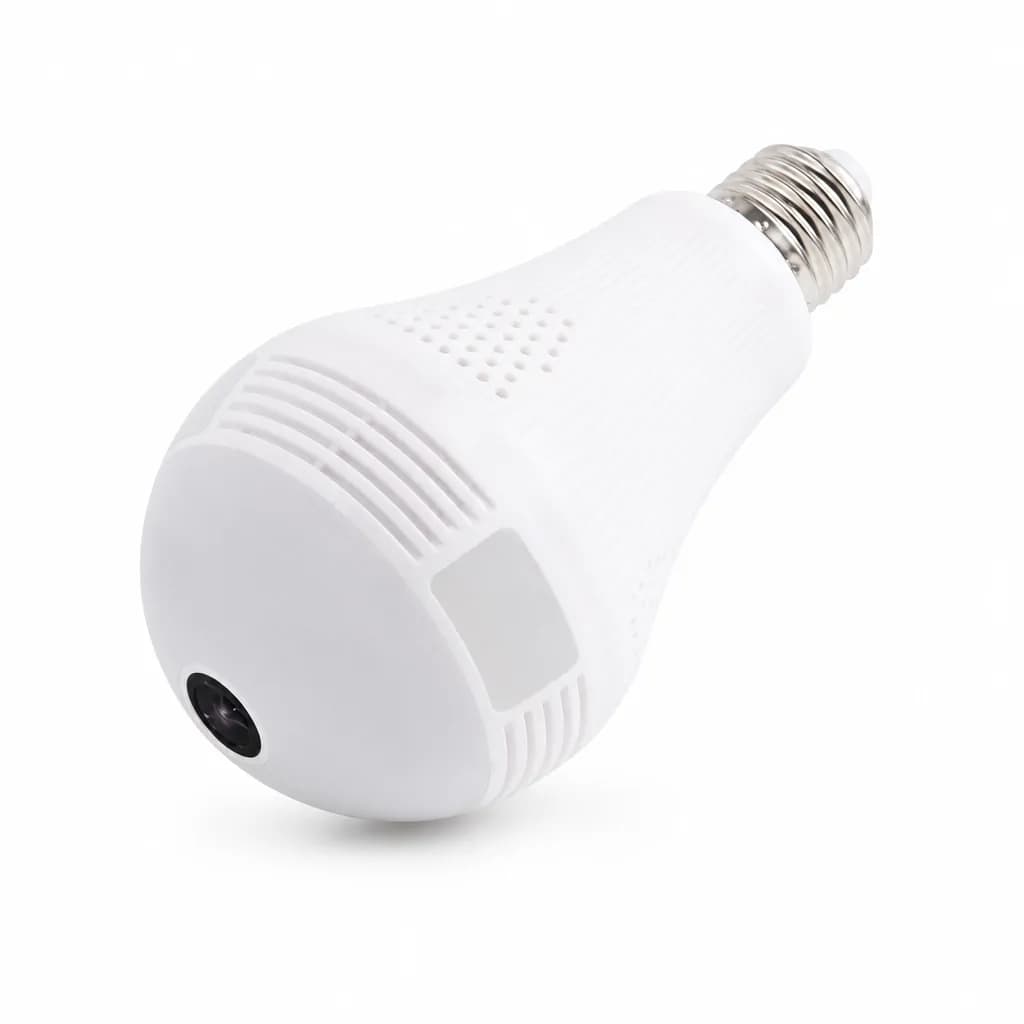 WiFi Security Light Bulb Camera – HD 960P / 1080P