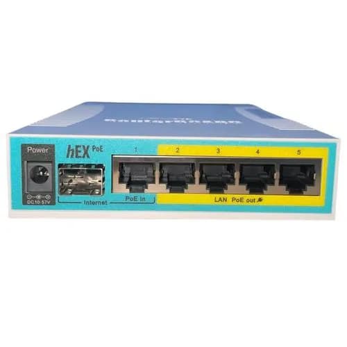 MikroTik hEX PoE RB960PGS 5-Port Gigabit Router with PoE 2