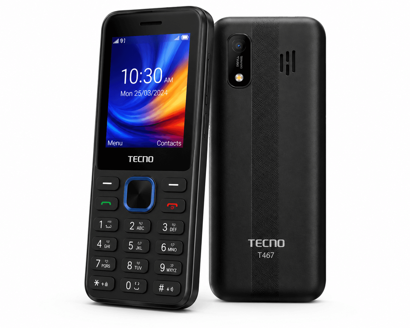 TECNO T467 Dual SIM Mobile Phone with Expandable Storage