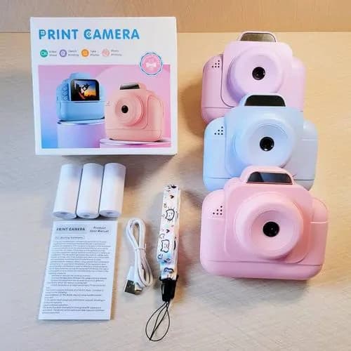 Kids Instant Print Camera – Pink 4