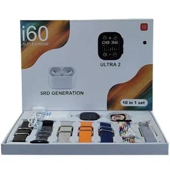 12 in 1 - i60 Suit Extreme Smart Watch Set-Boxed 3