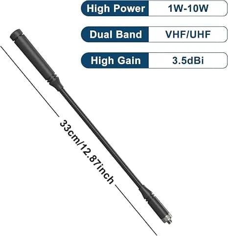 2 Pack BAOFENG UV-25 Walkie Talkie Antenna Dual Band 5