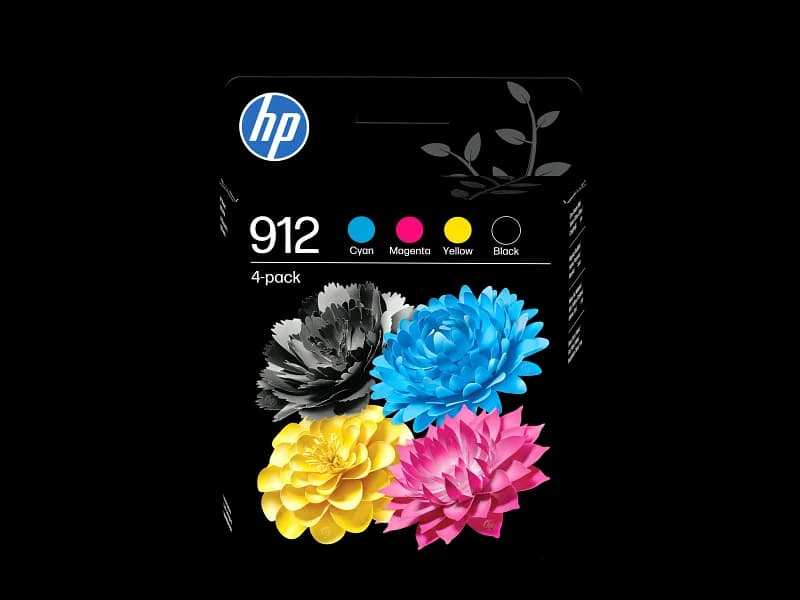 HP 912 4 Pack Ink Cartridges for OfficeJet Pro 4