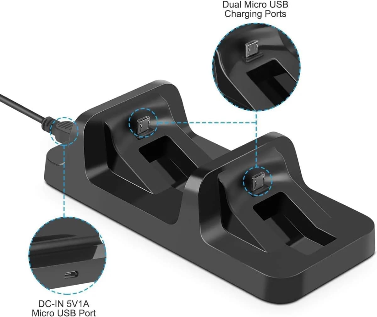 PS4 Dual Charging Dock 4