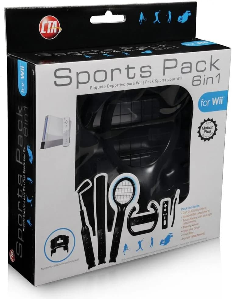 Nintendo Digital Wii Grand Slam Sports Pack - Black 8