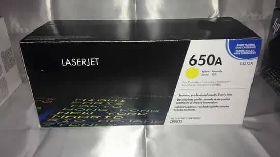 Compatible HP 650A Toner Cartridges CE270 CE271A CE272A CE273A 5