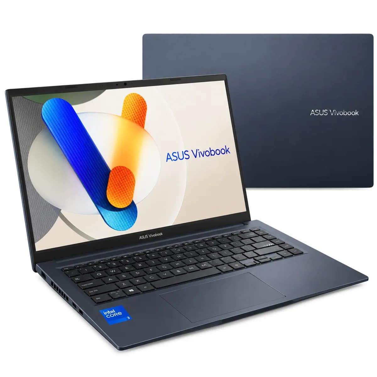 ASUS VIVOBOOK 14X1404VA INTEL CORE3 PROC. 100U INTEL GRAP. DDR5 8GB 512SSD CHICKLET - EB1530-FREEDOS