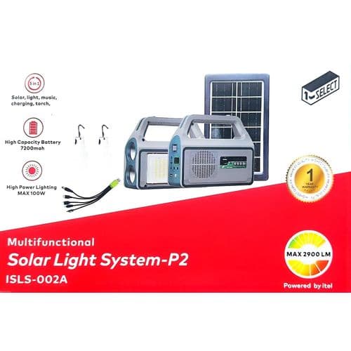 Itel ISLS-002A Solar Lighting System 2
