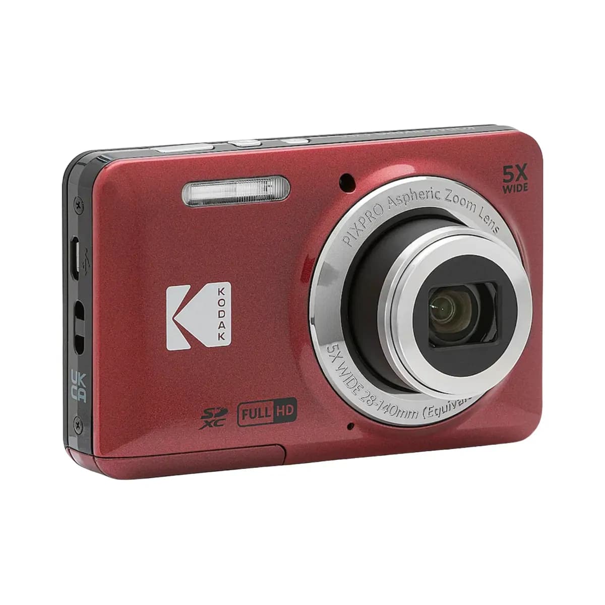 Kodak PIXPRO FZ55 Red 16MP Digital Camera 2