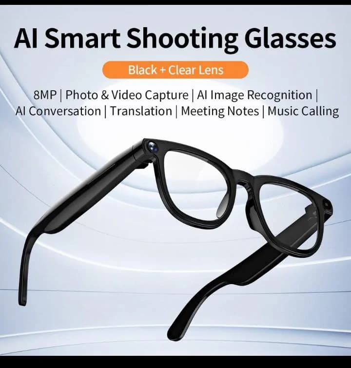 AI Smart Eyeglass – Black 4