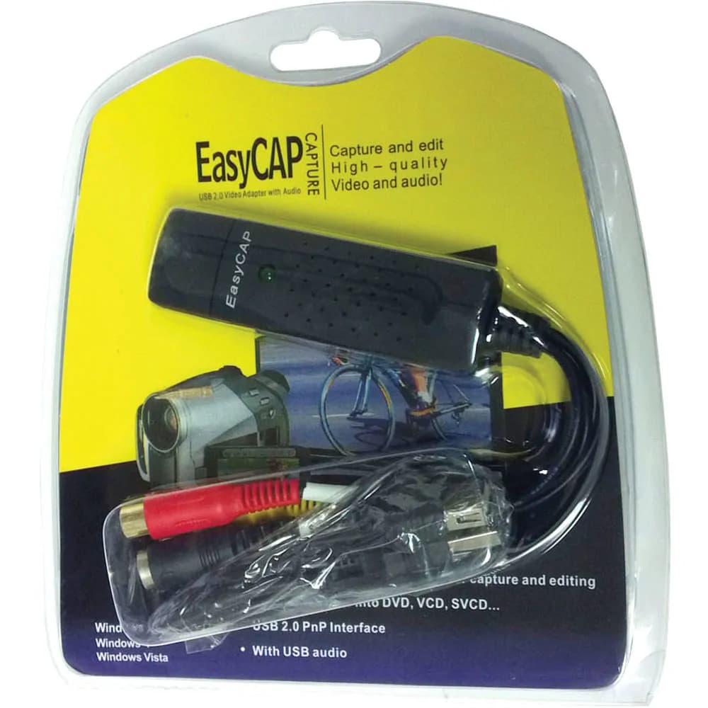 EasyCap AV To USB Single Channel Video Card 4
