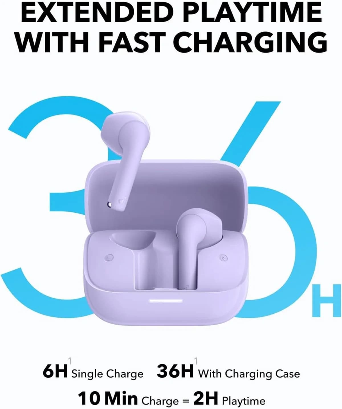Soundcore K20i True Wireless Earbuds Purple 5