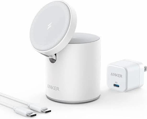 Anker 623 Maggo 2 in 1 Magnetic Wireless Charging Station 20w 2
