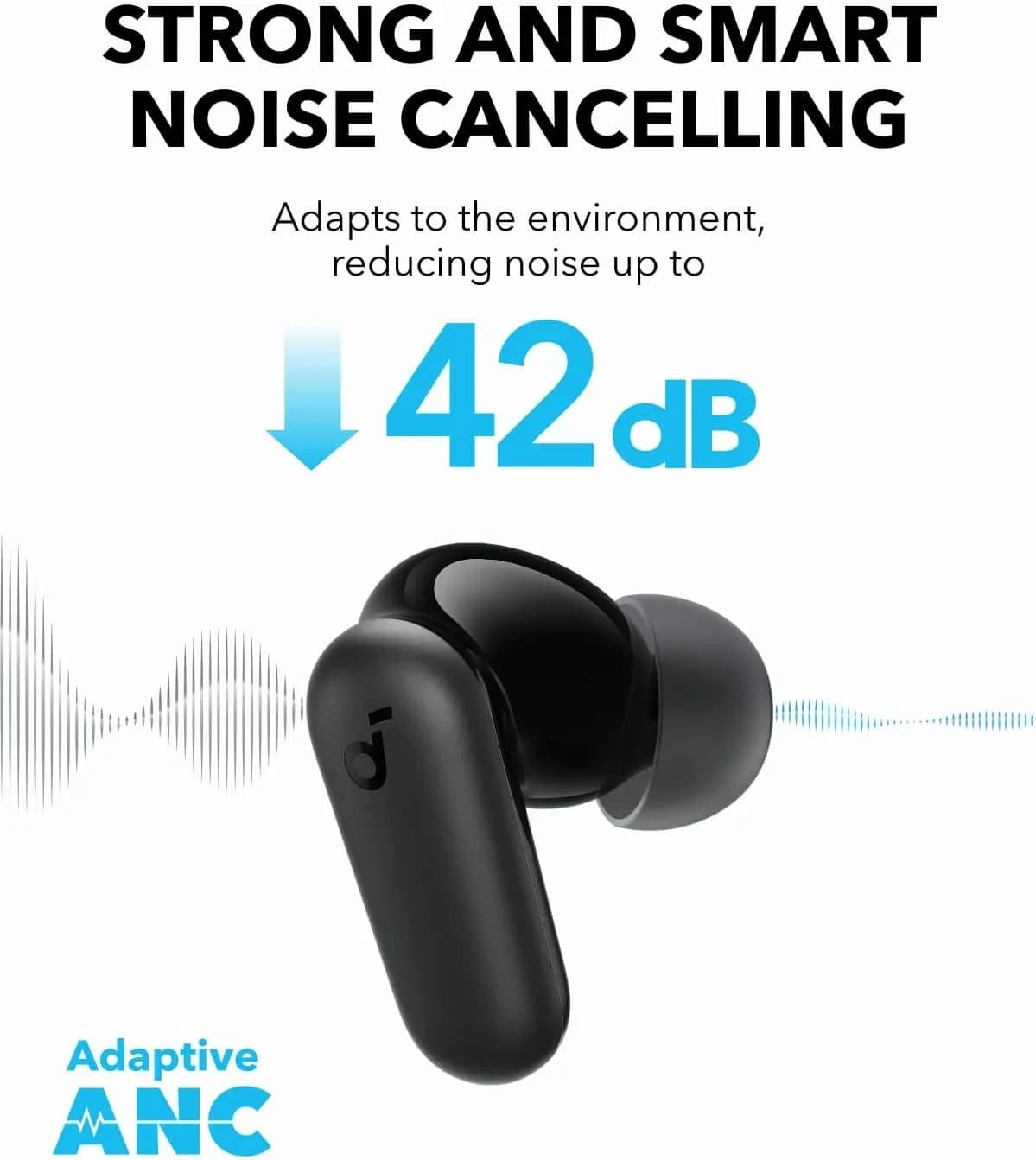 Soundcore P30i A3959 Noise Cancelling Earbuds 4